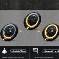 LED Projector Dynamic Headlights Fit For Mini Cooper R50 R52 R53 2001-2007 - image 7