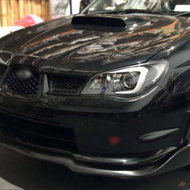 LED 3D Stripe DRL Projector Headlights Fit For Subaru Impreza WRX GD HID TYPE 2005-2007 - image 4