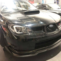LED 3D Stripe DRL Projector Headlights Fit For Subaru Impreza WRX GD HID TYPE 2005-2007 - image 6