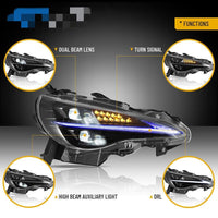 3D Full LED Headlights W/Animation Fit For Subaru BRZ Toyota 86 2012-2020 - image 12