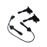Ignition Coils & Gun Leads Fit For Ford Laser Mazda 323 Astina Protege 1.8L - image 1