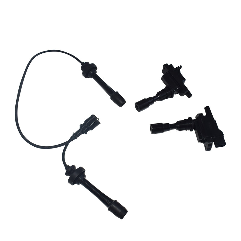Ignition Coils & Gun Leads Fit For Ford Laser Mazda 323 Astina Protege 1.8L - image 2
