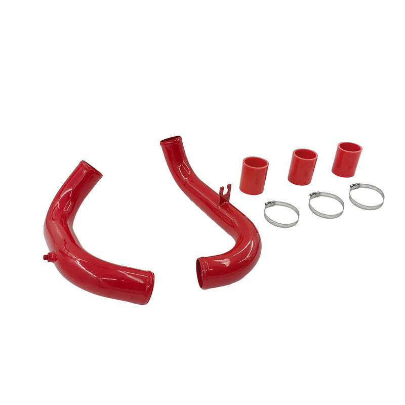 Intercooler Piping Kit With Joints & Clamps Red Fit For Nissan Navara D40 2.5L 140Kw YD25DDTi Engine Spain Built Only 2010-2014 - image 3
