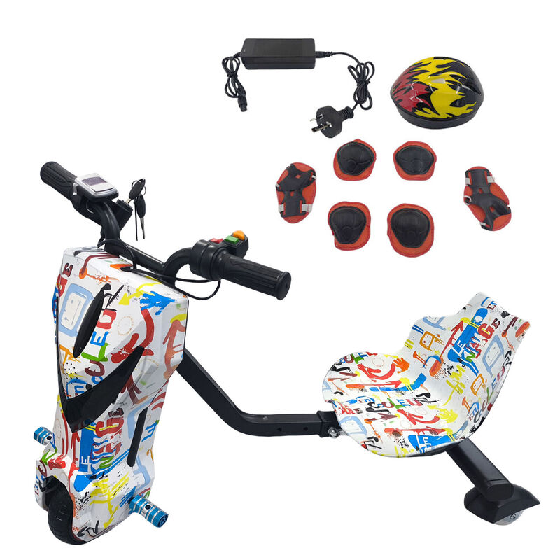 Electric Drift Go Kart for Kids 3 Wheel Ride On Trike with Bluetooth & 350W Graffito - image 1
