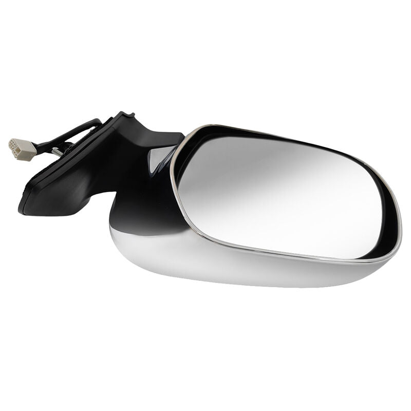 3 Pins Door Mirror Assembly Left Hand Side Chrome Cover Fit For Toyota Prado 120 Series 2002-2009 - image 2