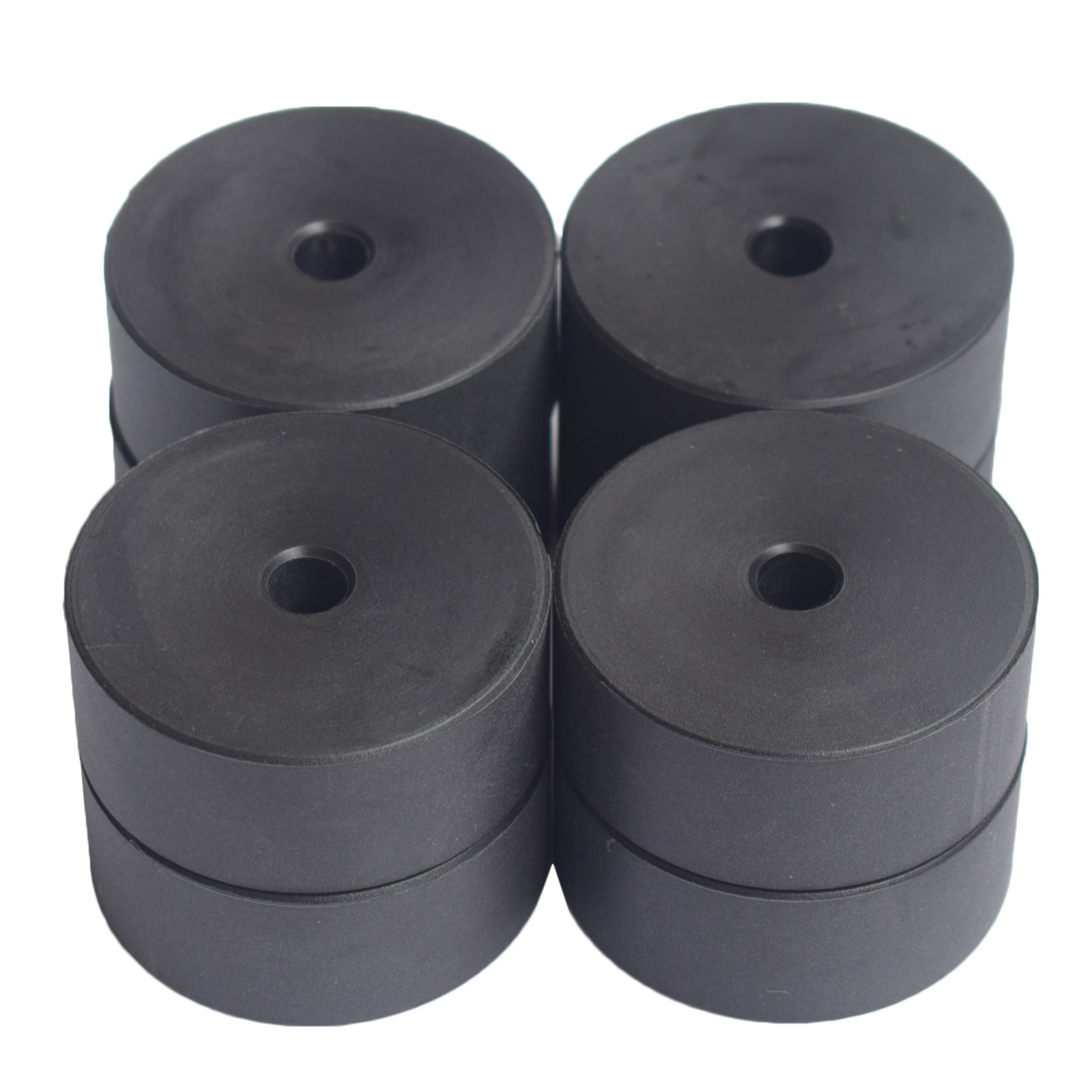 8 Pcs Universal 1'' Polyethylene Body Lift Block 70mm Dia x 25mm High x 10mm Hole - image 2