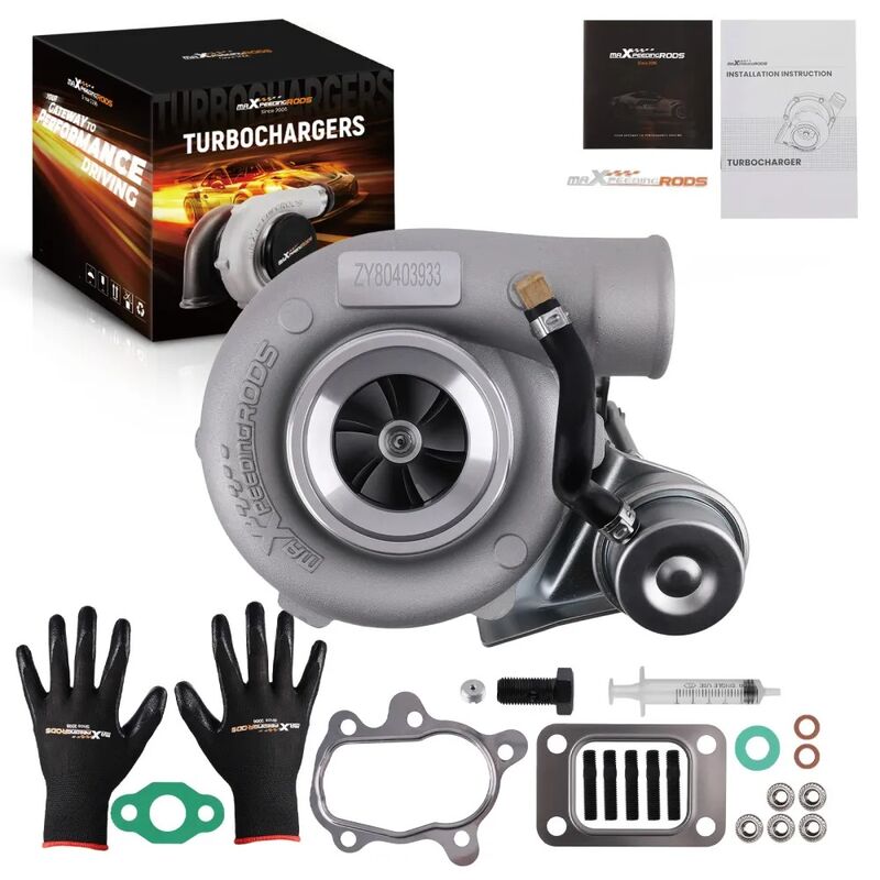 MAX PEEDING RODS Universal GT28 GT2871 Billet Turbocharger For 1.5L-2.0L Water And Oil Cooled - image 1