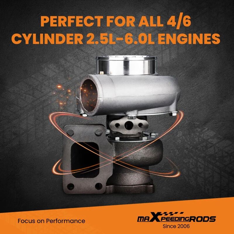 MAX PEEDING RODS Anti-Surge Compressor Turbocharger Bearing Up To 600HP For GT35 GT3582 Turbo Fit For Charger T3 AR.70/63 - image 7