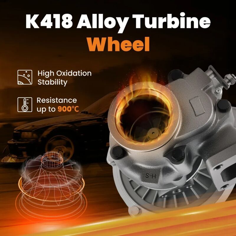 MAX PEEDING RODS Universal Billet Turbocharger T3 Flange V-Band For 1.5-2.5L 4/6 Cyl 420HP - image 6