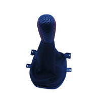 Carbon And Red Manual Gear Shift Knob Fit For Holden Commodore VE V8 All Models