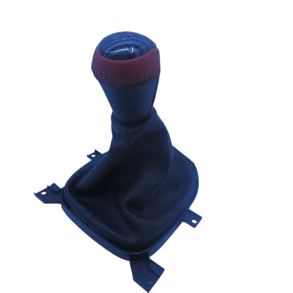Carbon And Red Manual Gear Shift Knob Fit For Holden Commodore VE V8 All Models