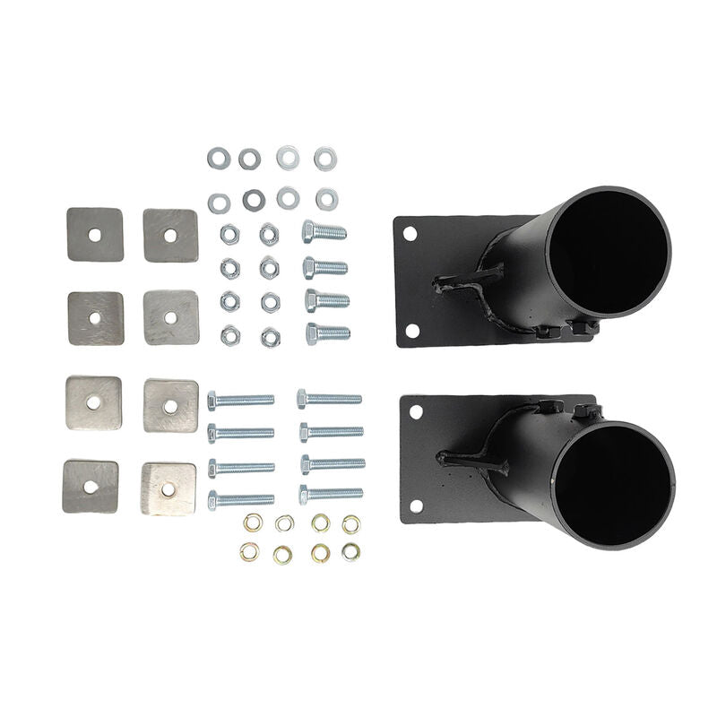 Pair Brackets Fit For 3'' 76mm Tube Inner Diameter 82mm Ladder Rack - image 6