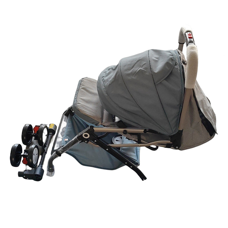 Blue Lightweight Compact Baby Stroller Pram Easy Fold Travel Carry on Plane New - image 2