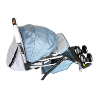 Blue Lightweight Compact Baby Stroller Pram Easy Fold Travel Carry on Plane New - image 3