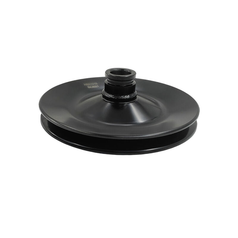 Pulley Fit For GM/Ford Power Steering Pump Single Groove Steel 3/4" Shaft Black - image 1