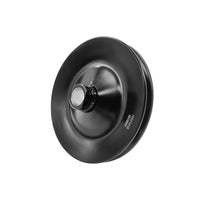 Pulley 3/4" Shaft Fit For GM/Ford Power Steering Pump Single Groove Steel Black - image 2