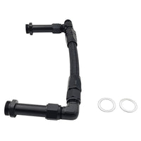 1 x Carburettor Fuel Inlet Rail Kit -8AN 241mm Fit For Holley Dual Fuel Line 4150 - image 6