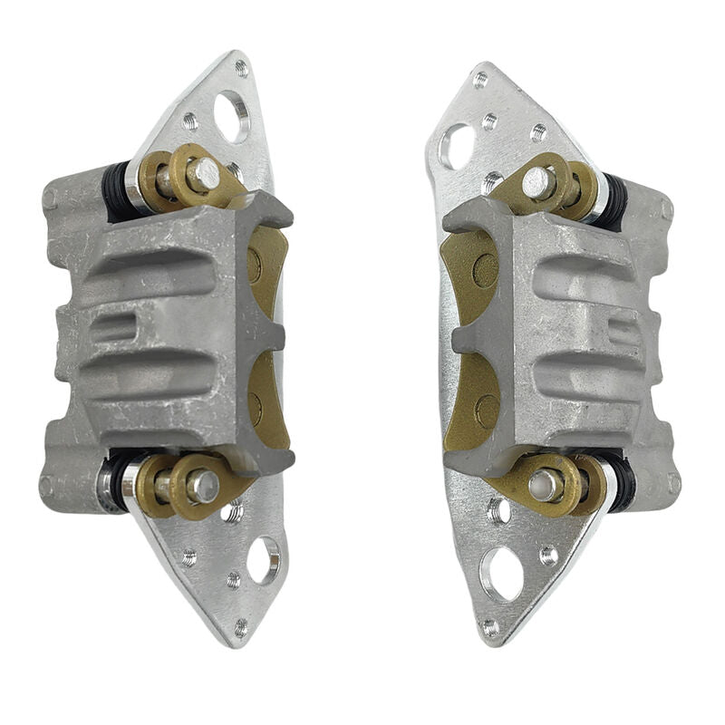 Pair Front Brake Caliper With Pads Left & Right Hand Side Fit For Polaris Brutus GEM Ranger 500 570 700 800 900 1000 - image 2