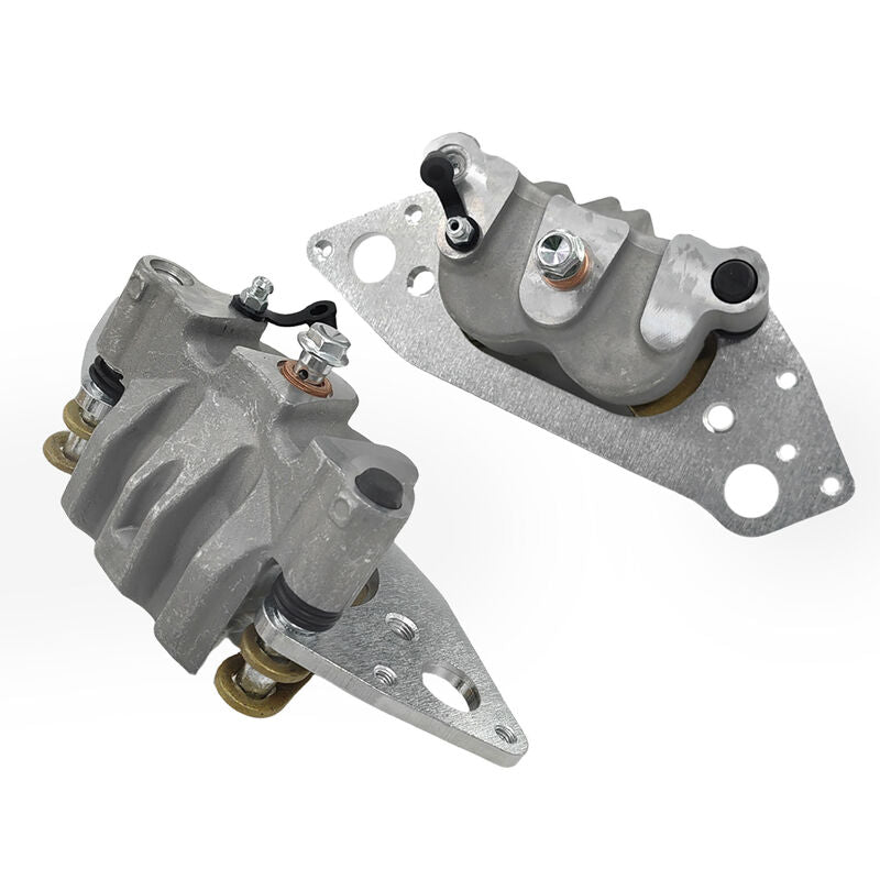 Pair Front Brake Caliper With Pads Left & Right Hand Side Fit For Polaris Brutus GEM Ranger 500 570 700 800 900 1000 - image 3
