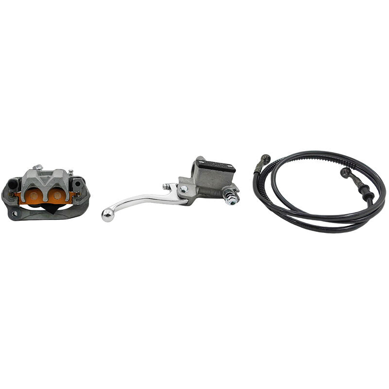 Front Brake Caliper Master Cylinder & Hose Assy Fit For Yamaha YZ65 YZ80 YZ85 - image 2