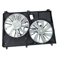 Dual Thermo Cooling Fan Assy Without Control Module Fit For Toyota Kluger GSU50 GSU55 3.5L 2GRFE 2GRFKS 03/2014-03/2021 167110P230 - image 1