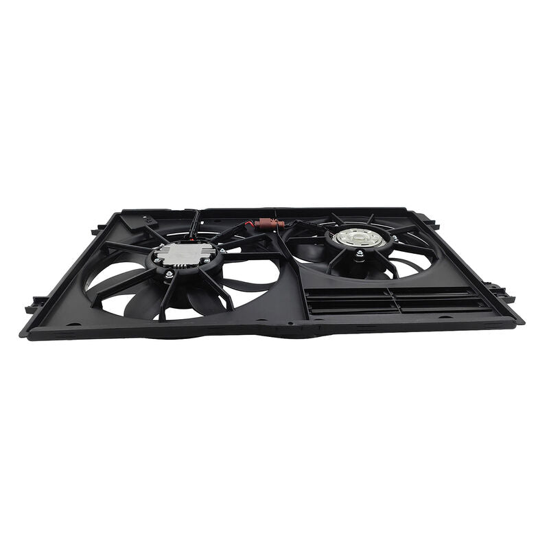 4 Pins Radiator Cooling Fan Fit For Audi A3 S3 8P TT 8J VW Caddy 2C 2K EOS 1F Golf MKV MKVI Jetta 1K Passat 3C Tiguan 5N Touran 1T 1K0121205AD - image 3