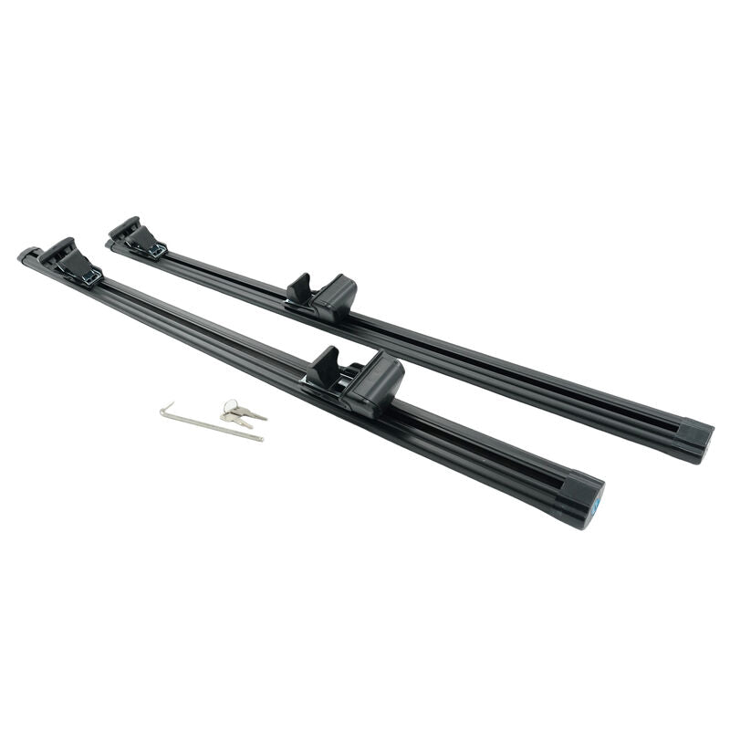 2 Pcs 53" Inch Cross Bar Roof Rack Fit For Ford Ranger For LDV T60 For Toyota Landcruiser 100 200 300 Series - image 4