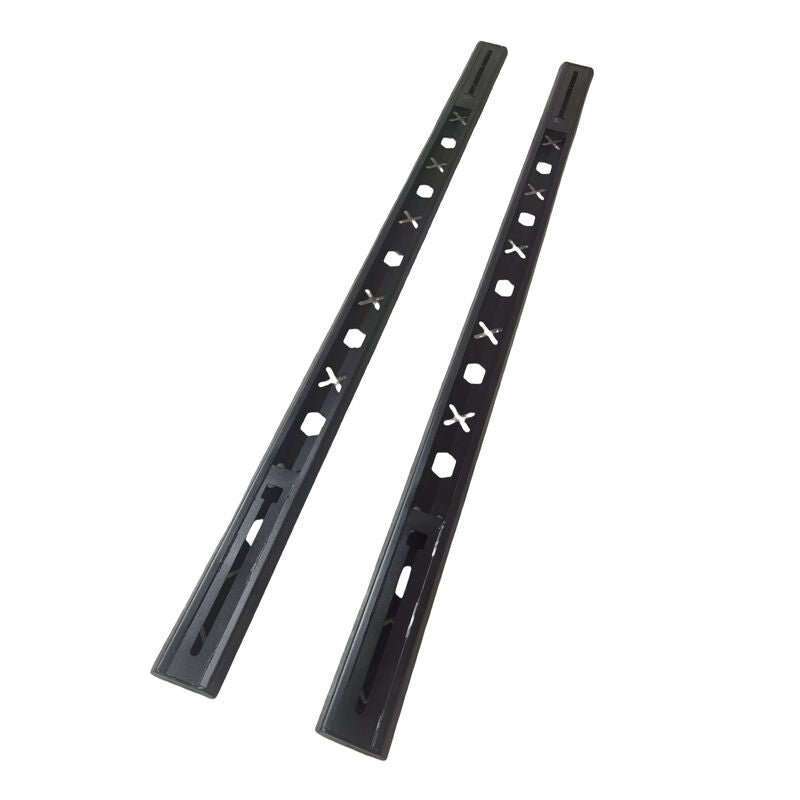 1 Set Of 100kg Roof Racks Carry Bars Fit For Steel Canopy - image 2