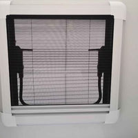 RV Caravan Skylight 450x400mm Complete Roof Hatch Eurostyle With LED Remote Control - image 2
