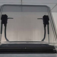 RV Caravan Skylight 450x400mm Complete Roof Hatch Eurostyle With LED Remote Control - image 8