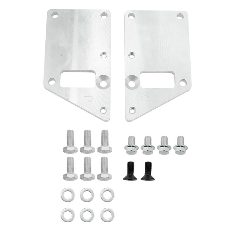 Conversion Engine Motor Mount Adapter Plate Kit Aluminum Fit For LS Swap LS1 LS2 LS3 - image 8