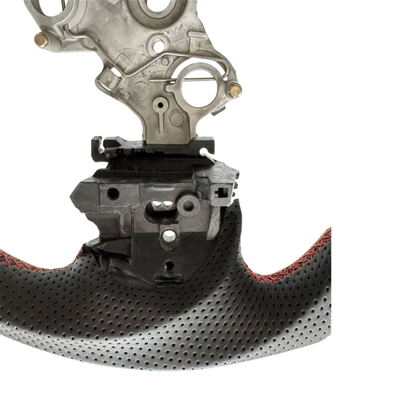 Carbon Fiber Steering Wheel Red Strip Fit For Isuzu D-Max RG 3.0L Diesel 07/2020-2024 - image 6