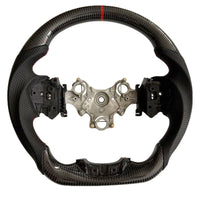 Carbon Fiber Steering Wheel Red Strip Fit For Isuzu D-Max RG 3.0L Diesel 07/2020-2024 - image 7