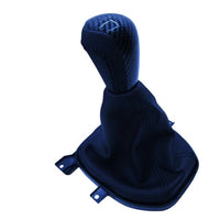 Carbon Manual Shifter Gear Knob With Boot And Frame Fit For Holden Commodore VE V6 SV6