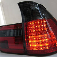 Smoked Red LED Tail Lights Fit For BMW X5 E53 SUV 1998-2002 - image 3