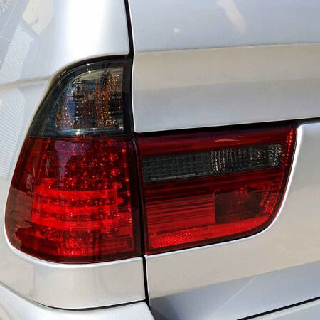 Smoked Red LED Tail Lights Fit For BMW X5 E53 SUV 1998-2002 - image 4
