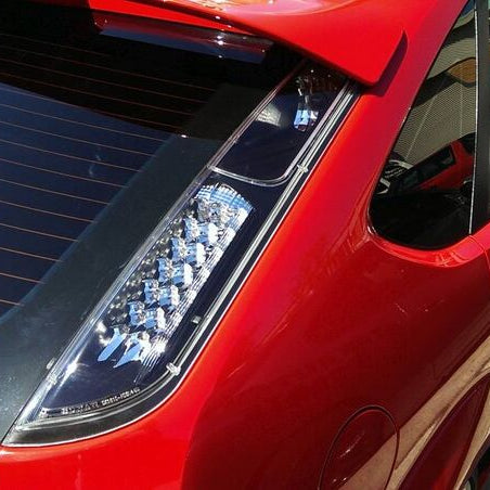 Black LED Tail Lights Fit For Ford Focus XR5 Zetec 2008-2010 - image 4