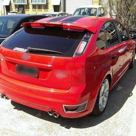 Black LED Tail Lights Fit For Ford Focus XR5 Zetec 2008-2010 - image 6