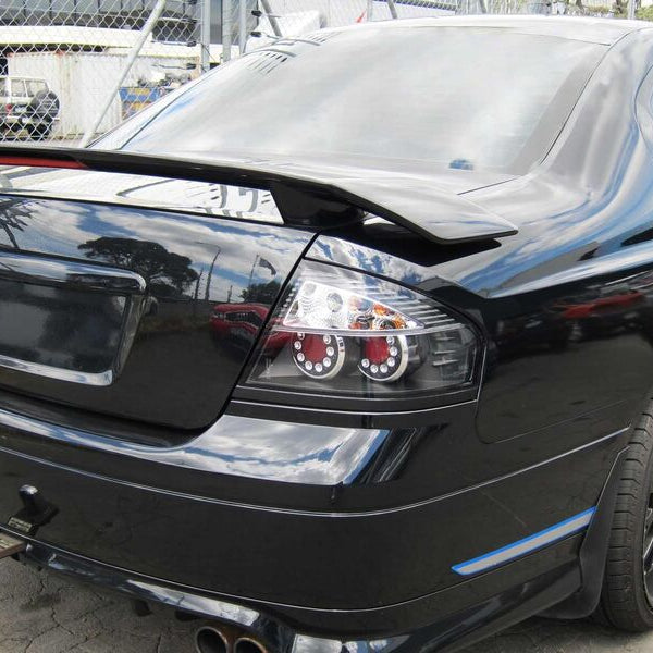 Black LED Tail Lights Fit For Ford Falcon BA BF XR6 XR8 4 Door SEDAN 2002-2007 - image 5