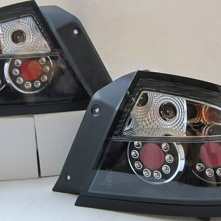 Black LED Tail Lights Fit For Ford Falcon BA BF XR6 XR8 4 Door SEDAN 2002-2007 - image 11