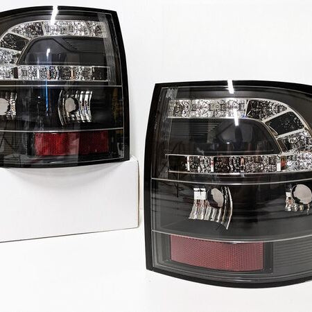 Black LED Tail Lights Fit For Holden Commodore VE UTE E1 E2 HSV 2006-2013 - image 1