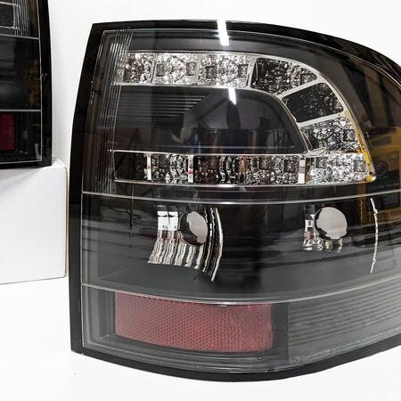 Black LED Tail Lights Fit For Holden Commodore VE UTE E1 E2 HSV 2006-2013 - image 2