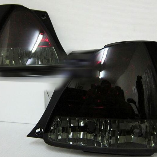 Smoke Red LED Tail Lights Fit For Lexus GS300 GS400 GS430 Toyota Aristo 1998-2005 - image 2