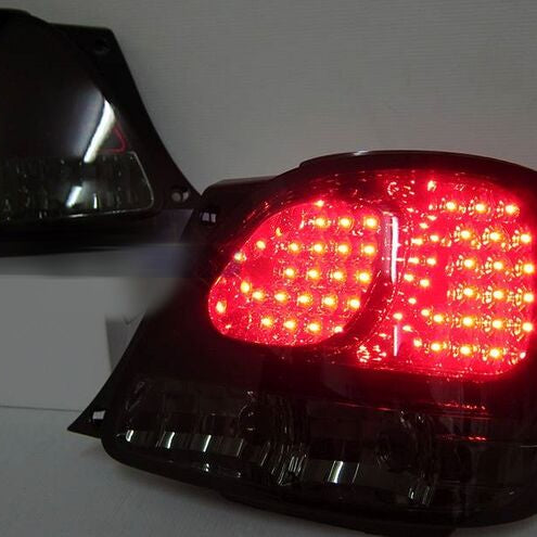 Smoke Red LED Tail Lights Fit For Lexus GS300 GS400 GS430 Toyota Aristo 1998-2005 - image 3