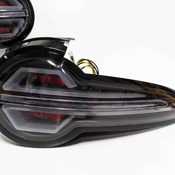 Black 3D Full LED Sequential Indicators Tail Lights Fit For Mazda MX-5 ND 2015-2022 - image 3