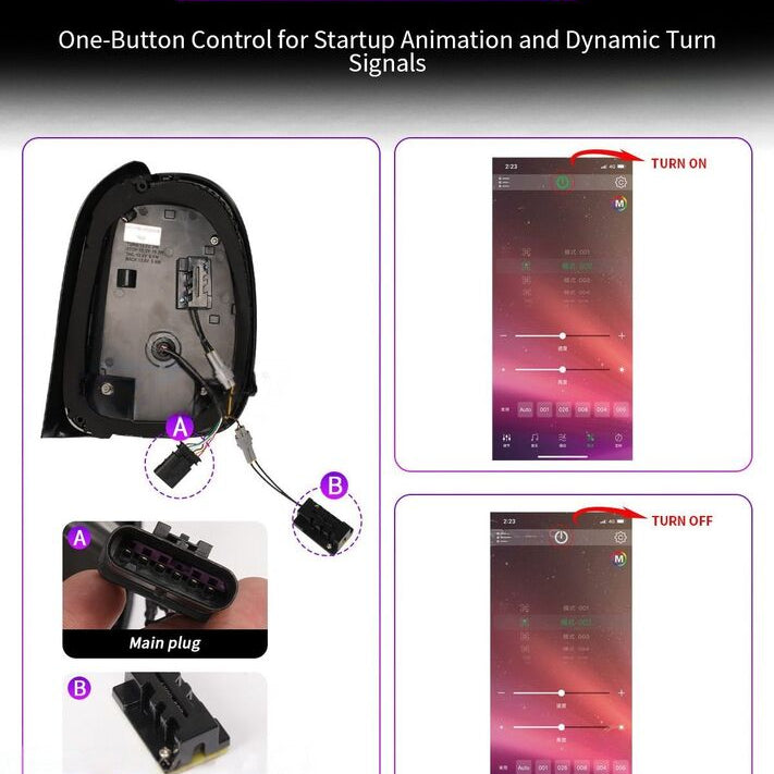 Clear Red LED Sequential Signal Tail Lights Fit For Mini Cooper F55/56/57 2014-2021 - image 6