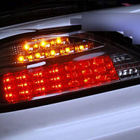 Yashio Factory Black Dynamic LED Tail Lights Fit For Nissan Silvia 200SX S15 Spec R 1999-2002 - image 7