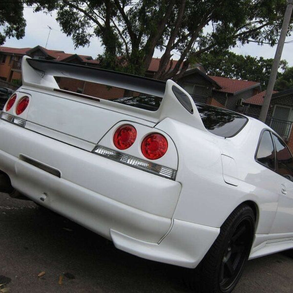 Clear Red LED Tail Lights Fit For Nissan Skyline R33 GTR GTST Coupe 1995-1998 - image 6