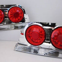 Clear Red LED Tail Lights Fit For Nissan Skyline R33 GTR GTST Coupe 1995-1998 - image 9