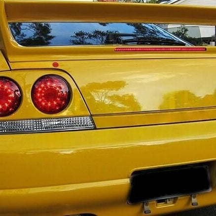 Smoke Red LED Tail Lights Fit For Nissan Skyline R33 GTR GTST Coupe 1995-1998 - image 5
